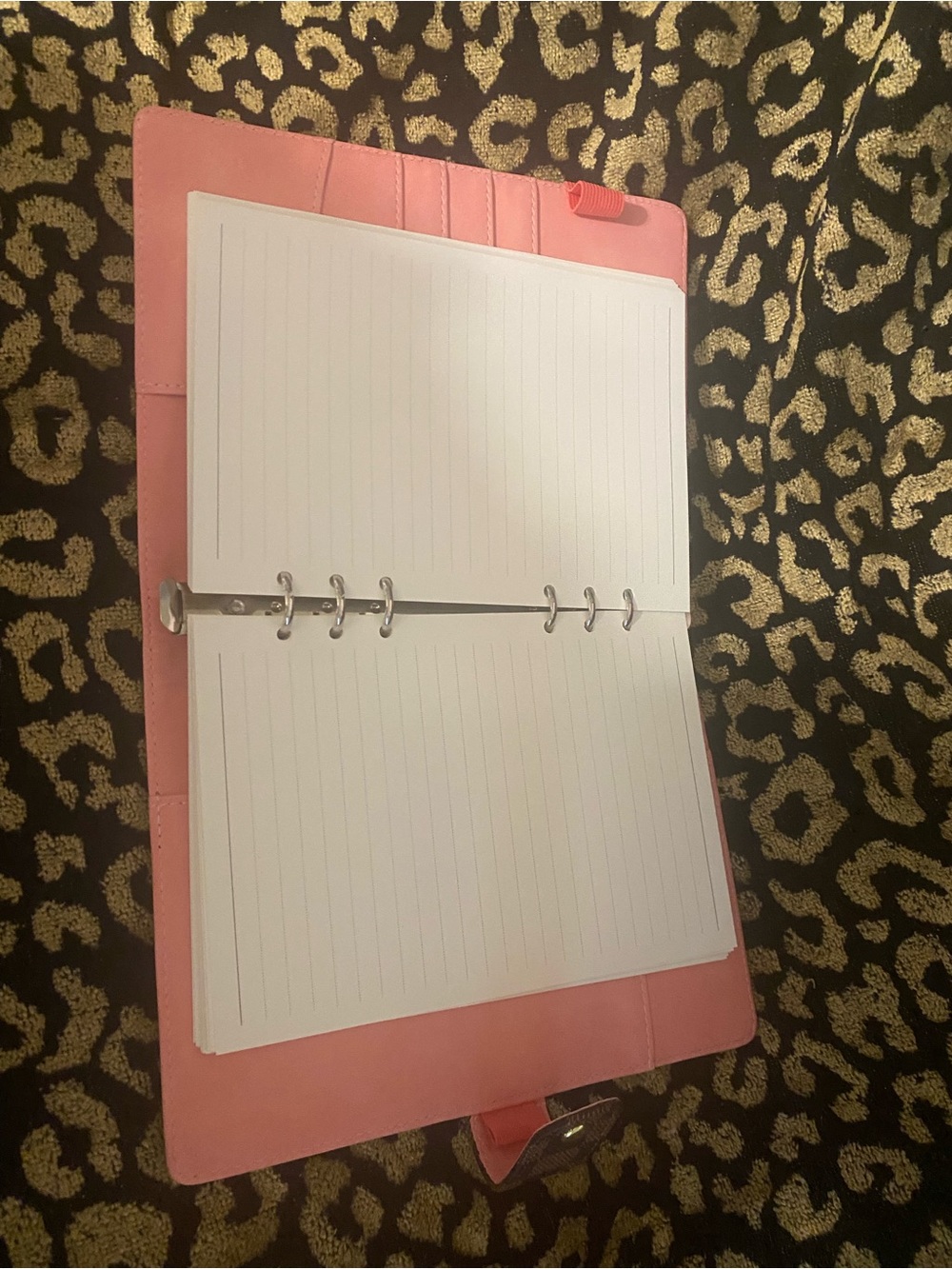 Pink Ring-Binder Notebook Organizer - Home Storage & Organization